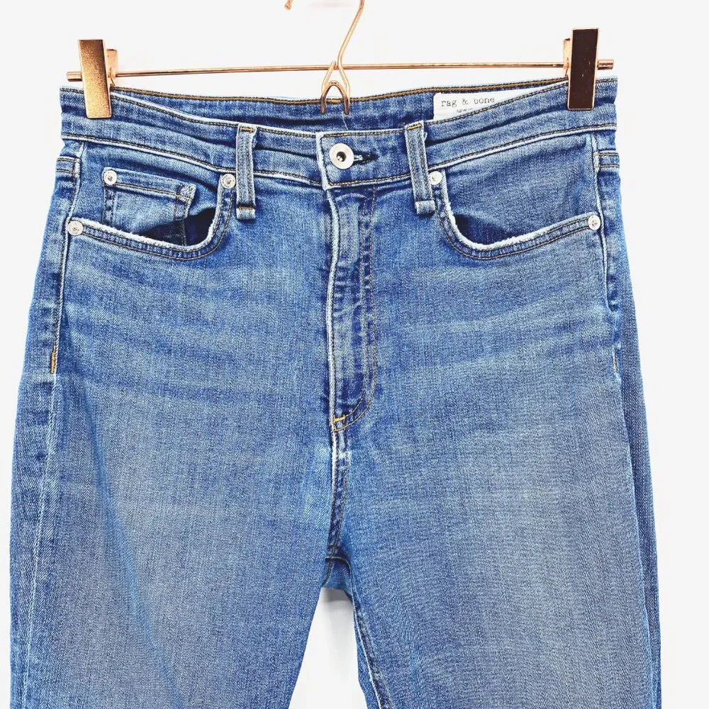 Rag & Bone Nina High‎ Rise Ankle Skinny Jeans